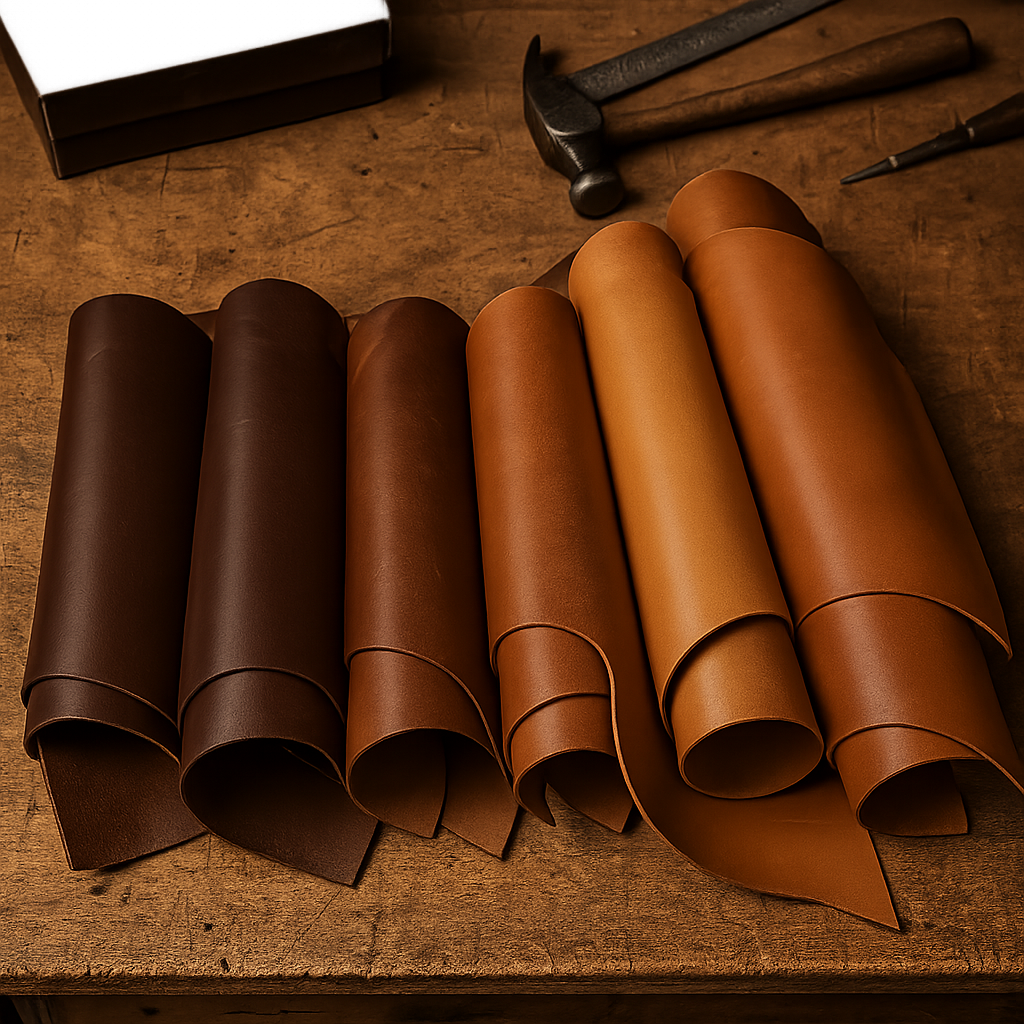 Brown Leather Scraps