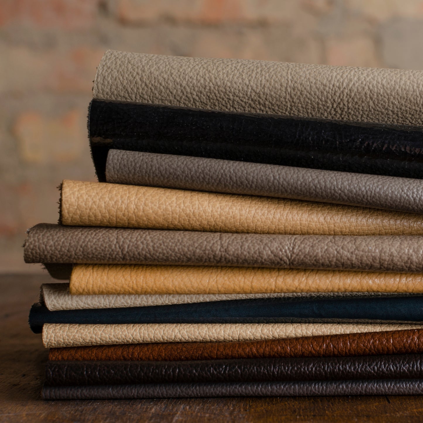 Mix Color Leather Scraps