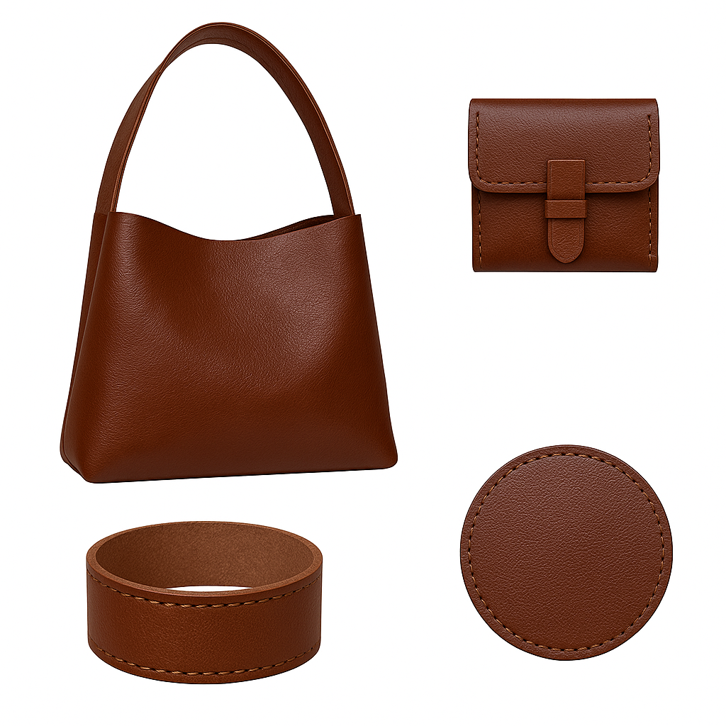 Red Brown Leather Sheet