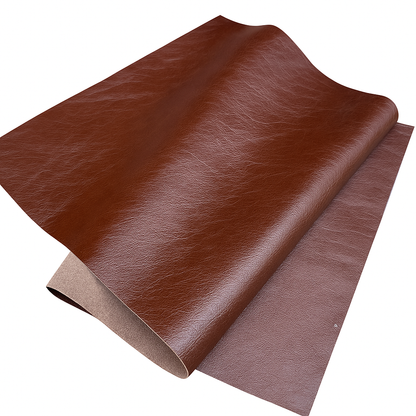 Red Brown Leather Sheet